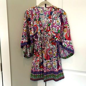 Trina Turk Jungle Beach Cover-up (size small)